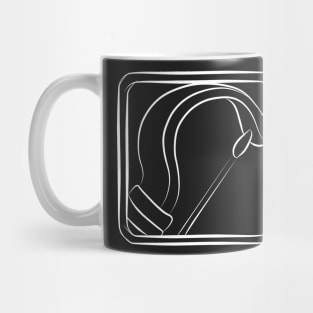 Hunter Class Icon (White) Mug